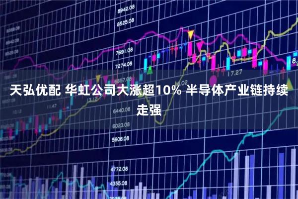天弘优配 华虹公司大涨超10% 半导体产业链持续走强